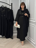 عبا زنانه مدل سردوش دار مه لقا