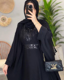عبا زنانه مدل سردوش دار مه لقا