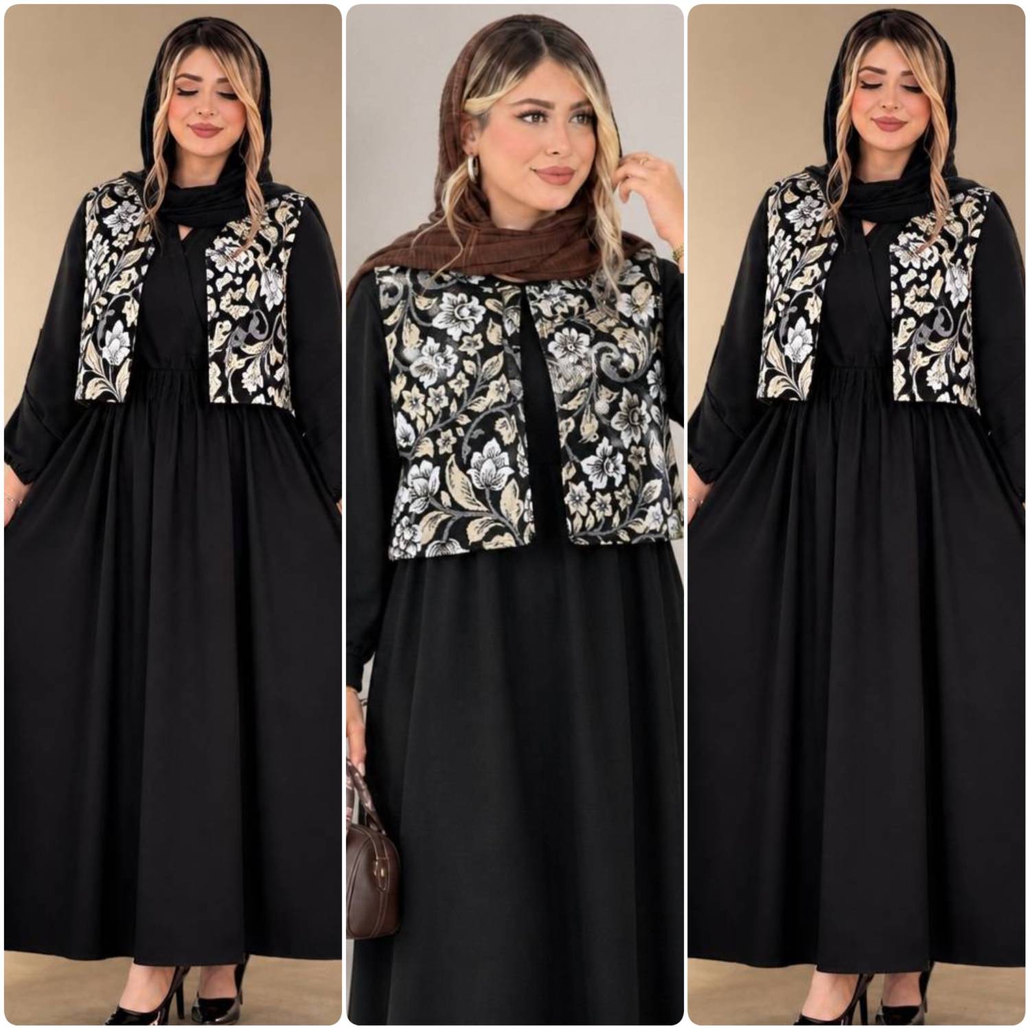 جلیقه و سارافون زنانه مدل نیوشا