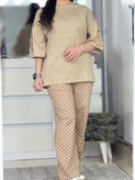 ست تیشرت شلوار زنانه مدل فندوق