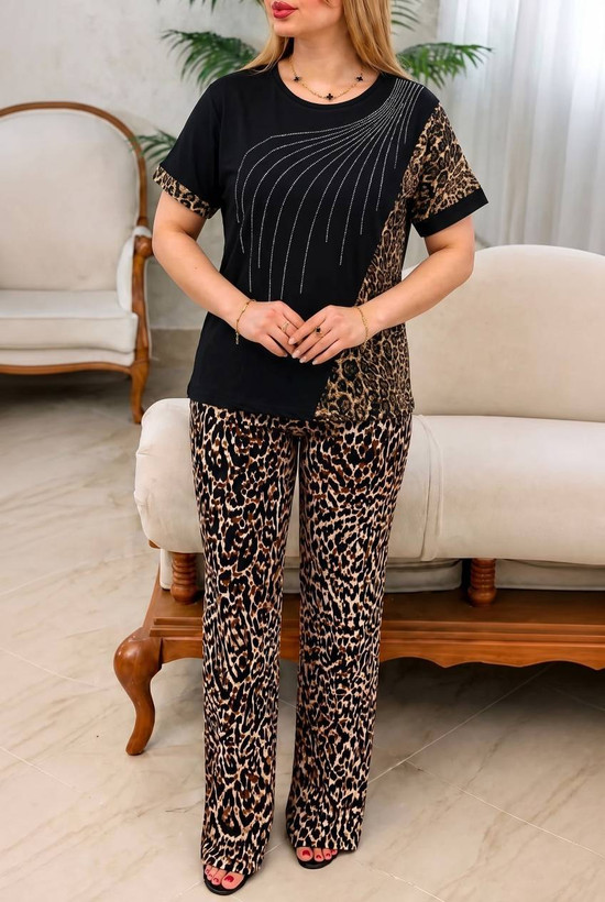 ست بلوز شلوار زنانه مدل وانیل