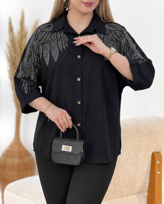 شومیز زنانه مدل طاووس