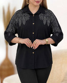 شومیز زنانه مدل طاووس