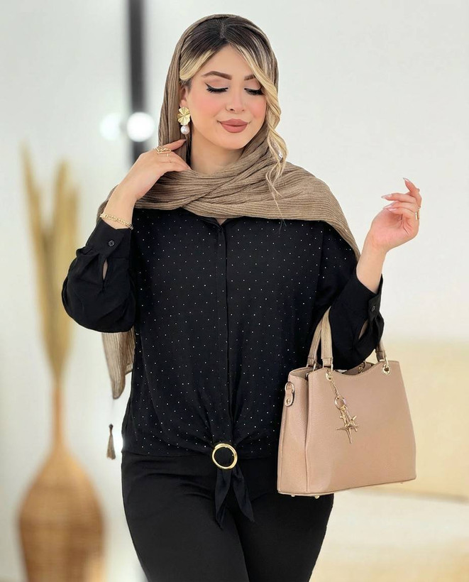 شومیز مجلسی زنانه مدل نغمه