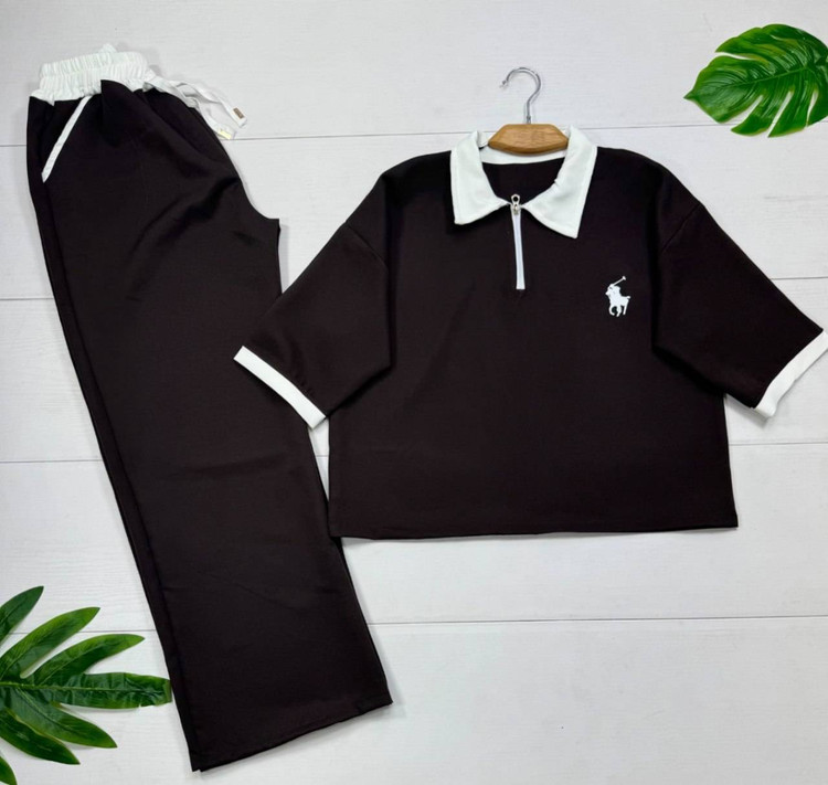 ست بلوز شلوار زنانه مدل POLO