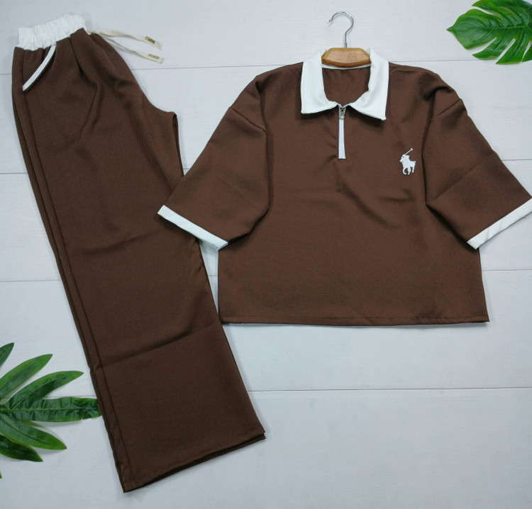 ست بلوز شلوار زنانه مدل POLO