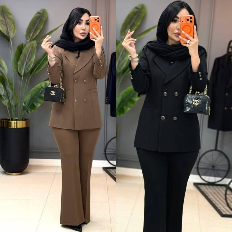 کت و شلوار زنانه مدل بزیاق
