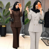 کت و شلوار زنانه مدل بزیاق
