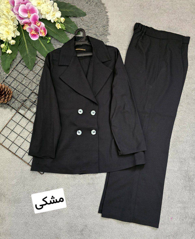 کت و شلوار زنانه مدل بزیاق