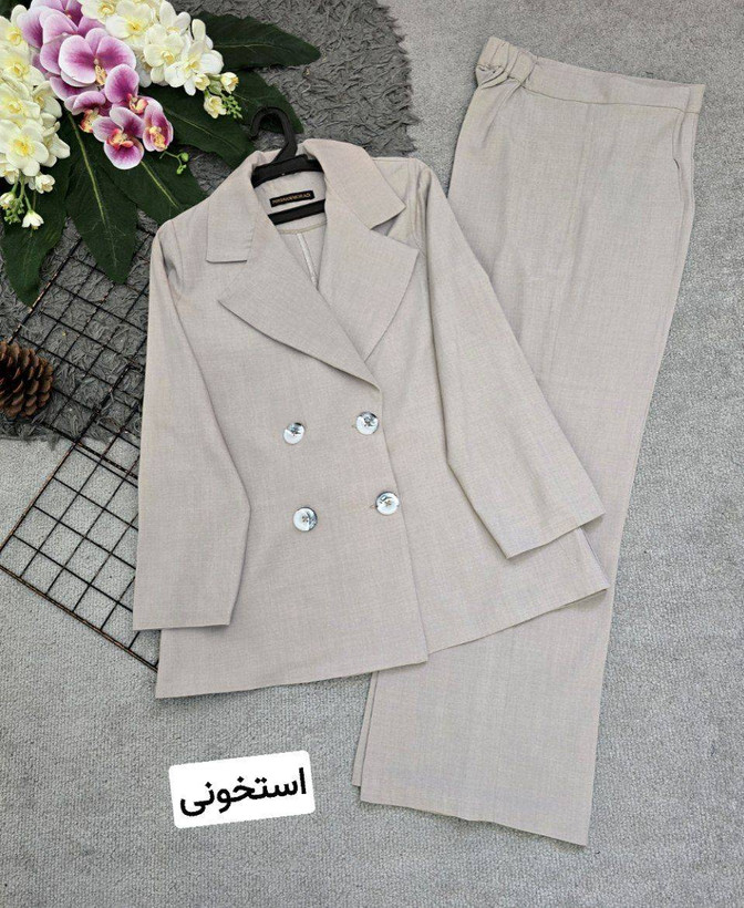 کت و شلوار زنانه مدل بزیاق