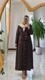 کت و دامن زنانه مدل جلو دکمه سروناز