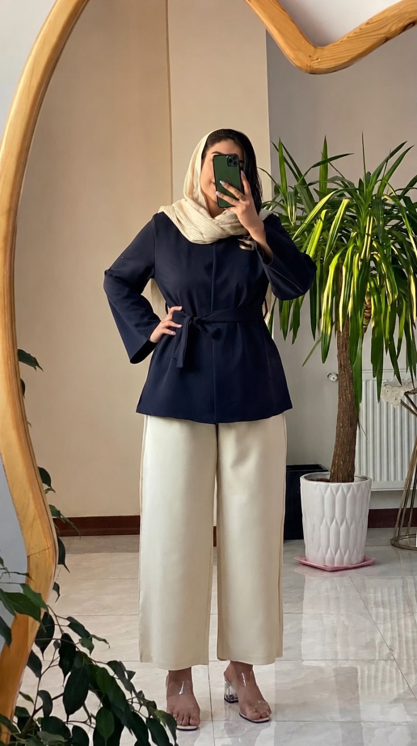 مانتو شلوار زنانه مدل ارغوان