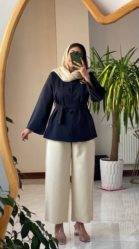 مانتو شلوار زنانه مدل ارغوان
