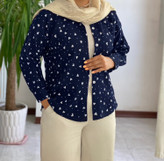 شومیز زنانه مدل قلبی