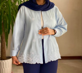 مانتو زنانه گلدوزی مدل غزل