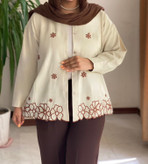 مانتو زنانه گلدوزی مدل غزل