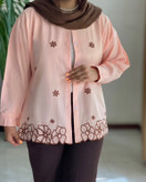 مانتو زنانه گلدوزی مدل غزل