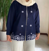 مانتو زنانه گلدوزی مدل غزل