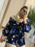 شومیز عروسکی زنانه مدل گلدار