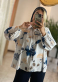 شومیز عروسکی زنانه مدل گلدار