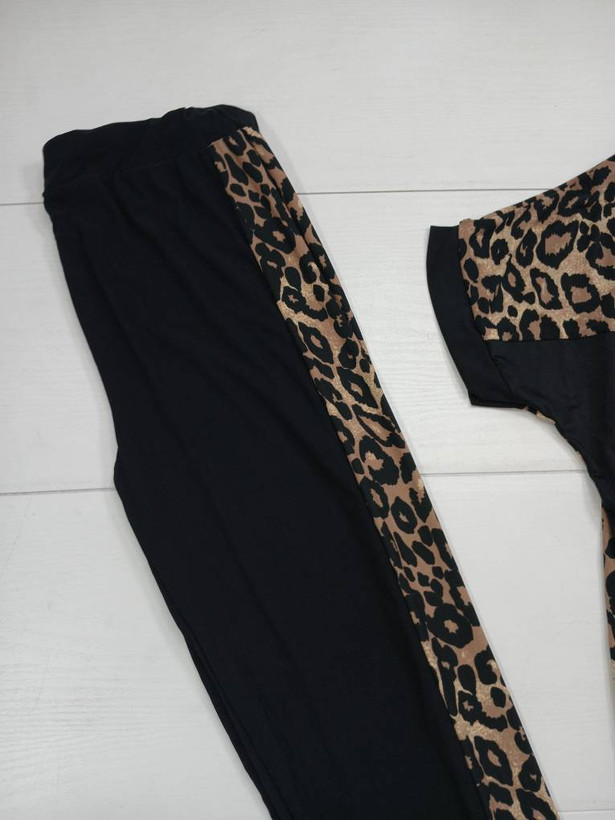 ست تیشرت شلوار زنانه مدل نگین D&G