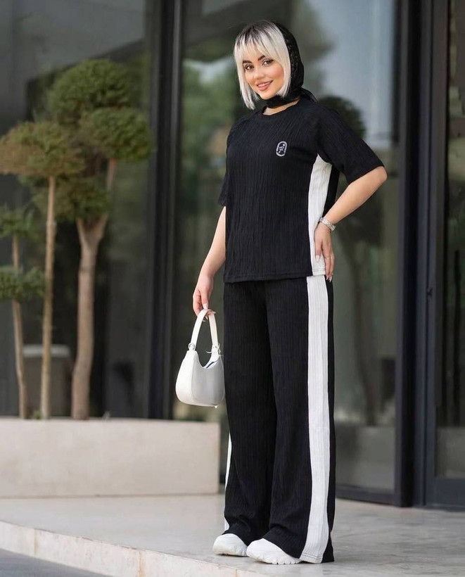 ست بلوز شلوار زنانه مدل شاندیز