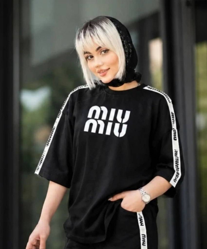 ست تیشرت شلوار زنانه مدل سوین