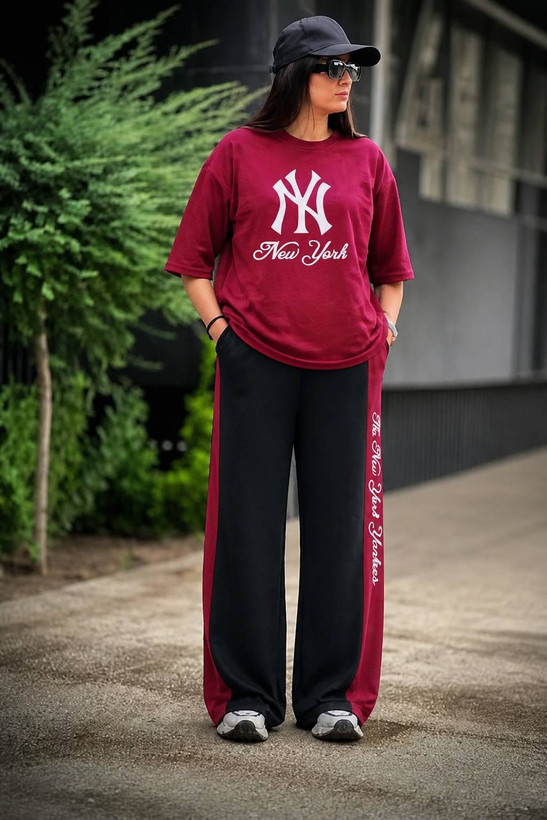 ست تیشرت شلوار زنانه مدل NY