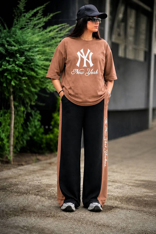 ست تیشرت شلوار زنانه مدل NY