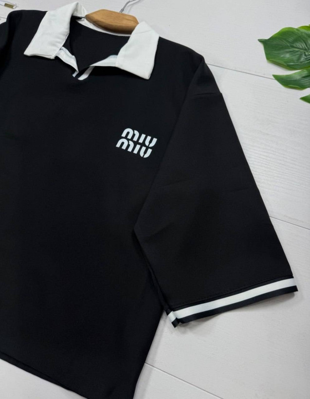 ست تیشرت شلوار زنانه اورجینال مدل miu miu میومیو جدید