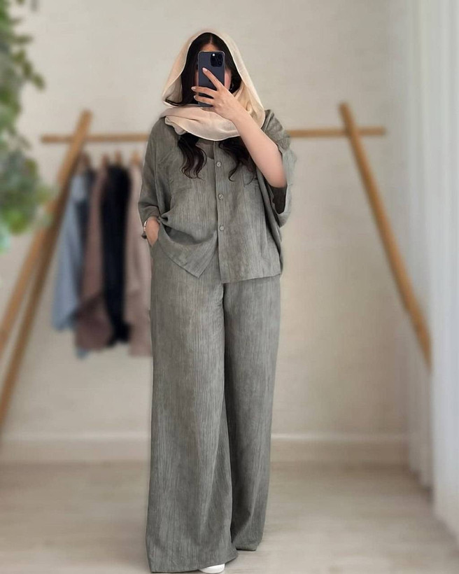 شومیز شلوار زنانه مدل اطلس