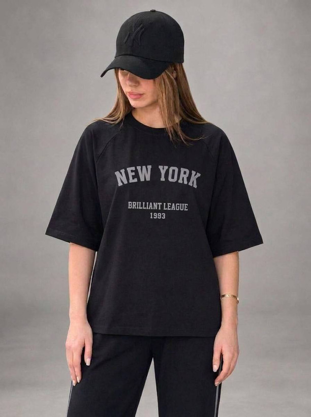 ست تیشرت شلوار زنانه NEW YORK