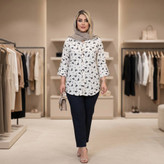 شومیز مانتویی زنانه مدل دنیز