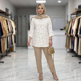 شومیز مانتویی زنانه مدل دنیز