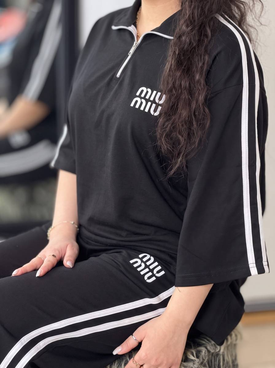ست پولو شرت و شلوار زنانه مدل بارلی