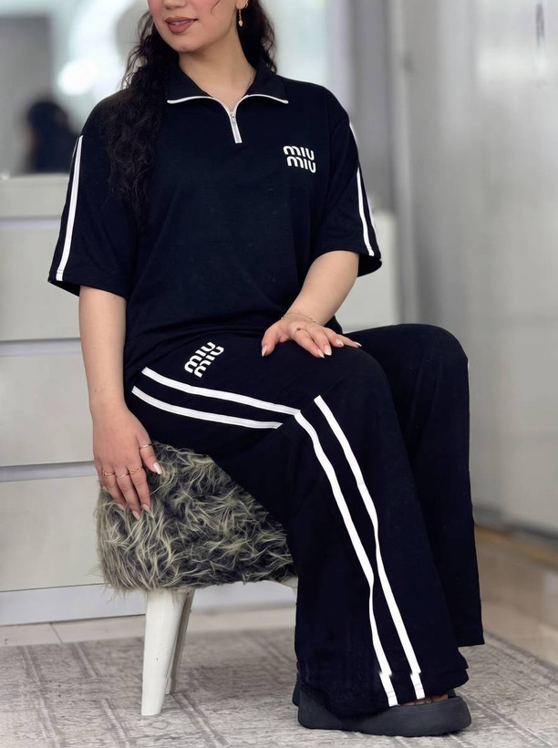 ست پولو شرت و شلوار زنانه مدل بارلی