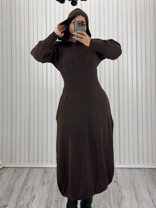 کفتان زنانه مدل ساعت شنی جنس بافت