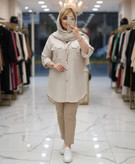 شومیز دیپلمات زنانه مدل مهنا