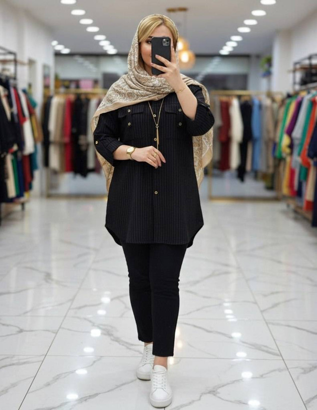 شومیز دیپلمات زنانه مدل مهنا
