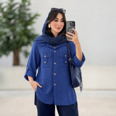 شومیز دیپلمات زنانه مدل مهنا