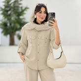شومیز دیپلمات زنانه مدل مهنا