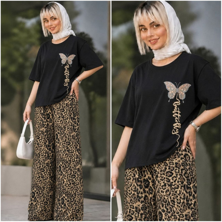 ست بلوز شلوار زنانه مدل اسپیناس