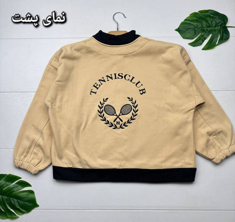 سویشرت زنانه مدل تنیسی