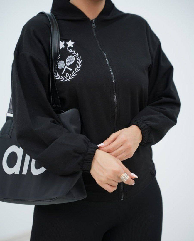 سویشرت زنانه مدل تنیسی