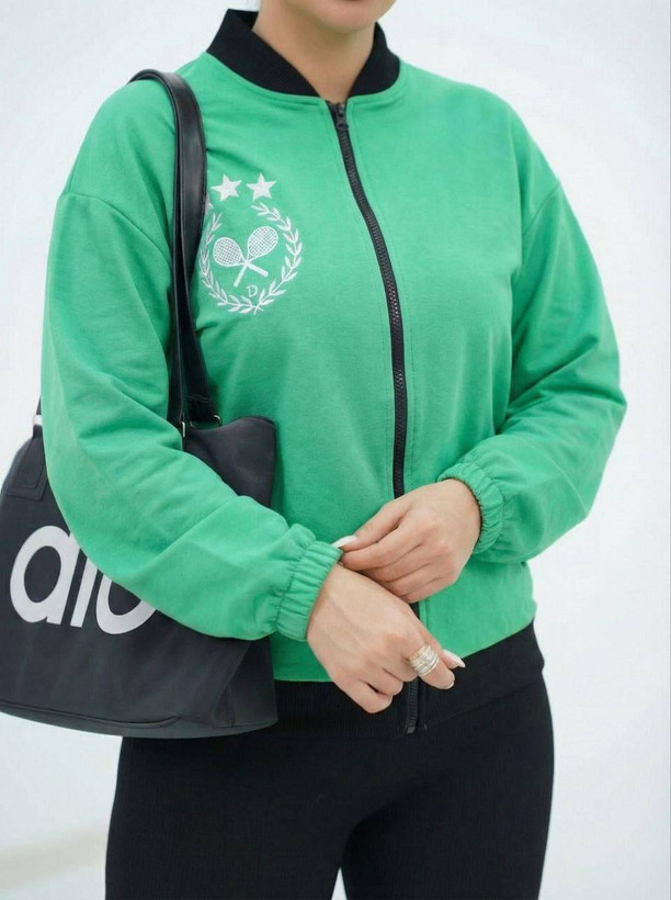 سویشرت زنانه مدل تنیسی