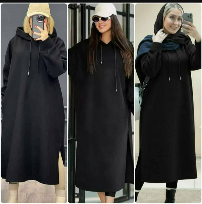 هودی بلند زنانه مدل لندو