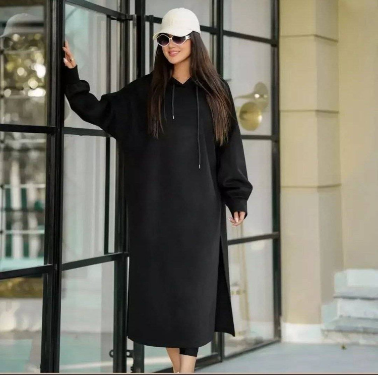 هودی بلند زنانه مدل لندو