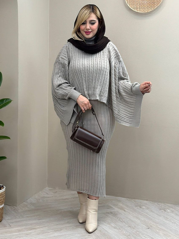 شنل و سارافون زنانه مدل نویان