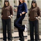 ست تیشرت شلوار زنانه مدل آراز