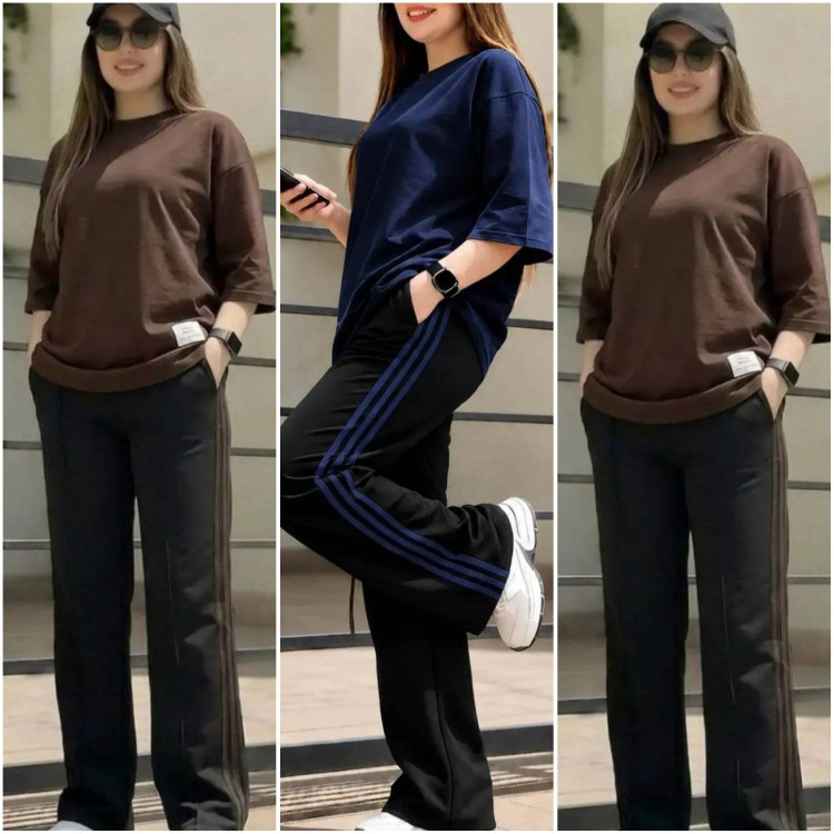 ست تیشرت شلوار زنانه مدل آراز
